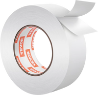 VEVOR Double Sided Carpet Tape, 2 Inch x 30 Yards, Strong Adhesive and Residue-Free, Heavy-duty Sticker Rug Tape Grippers for Area Rugs, Carpets, Laminate, Tile, Concrete, and Hardwood Floors