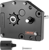 VEVOR RV Fifth Wheel Landing Gear Box 276602, Universal Mount Steel Gearbox Compatible with Lippert Venture, Atwood, Stromberg Carlson Landing Gear Systems, Replace LG-179015, Adjustable Height, Black