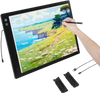 VEVOR Light Board, A2 LED Light Pad with 6 Level Dimmable Brightness, Rechargeable Light Table for Tracing, Light Box for Diamond Painting, Animation, Sketching, Drawing, Stenciling, Artists (Black)