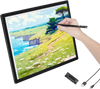 VEVOR Light Board, A3 LED Light Pad with 6 Level Dimmable Brightness, Rechargeable Light Table for Tracing, Light Box for Diamond Painting, Animation, Sketching, Drawing, Stenciling, Artists (Black)