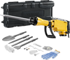 VEVOR Demolition Jack Hammer, 2200W 1350 BPM Jack Hammer Concrete Breaker, Heavy Duty Electric Jack Hammer 4pcs Chisels Bit with Gloves, 360° Swiveling Front Handle for Trenching and Breaking Holes