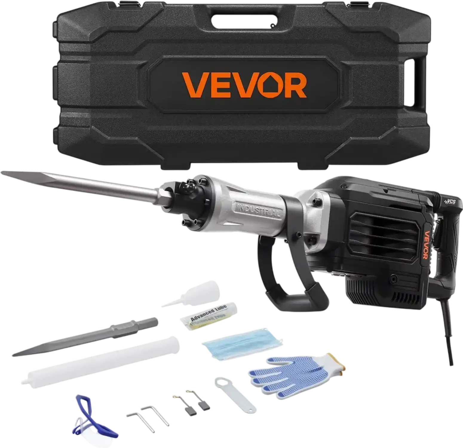 Vevor Demolition Jack Hammer 3000W Electric Concrete Breaker New