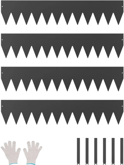 Vevor Landscape Edging Steel Garden Border 40 x 8