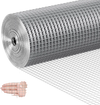 VEVOR Hardware Cloth, 1/2 inch 48in x 100 ft 19 Gauge, Hot Dipped Galvanized Wire Mesh Roll, Chicken Wire Fencing, Wire Mesh for Rabbit Cages, Garden, Small Rodents