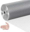 VEVOR Hardware Cloth, 1/2 inch 48in x 50 ft 19 Gauge, Hot Dipped Galvanized Wire Mesh Roll, Chicken Wire Fencing, Wire Mesh for Rabbit Cages, Garden, Small Rodents