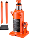 VEVOR Hydraulic Bottle Jack 20 Ton (44092.5 lbs) 9.65"-18.31" Lifting Range, for Construction Vehicle, Heavy-Duty Truck, Bus, Auto Repair and House Lift, Multi-Directional Welded Jack with Long Handle