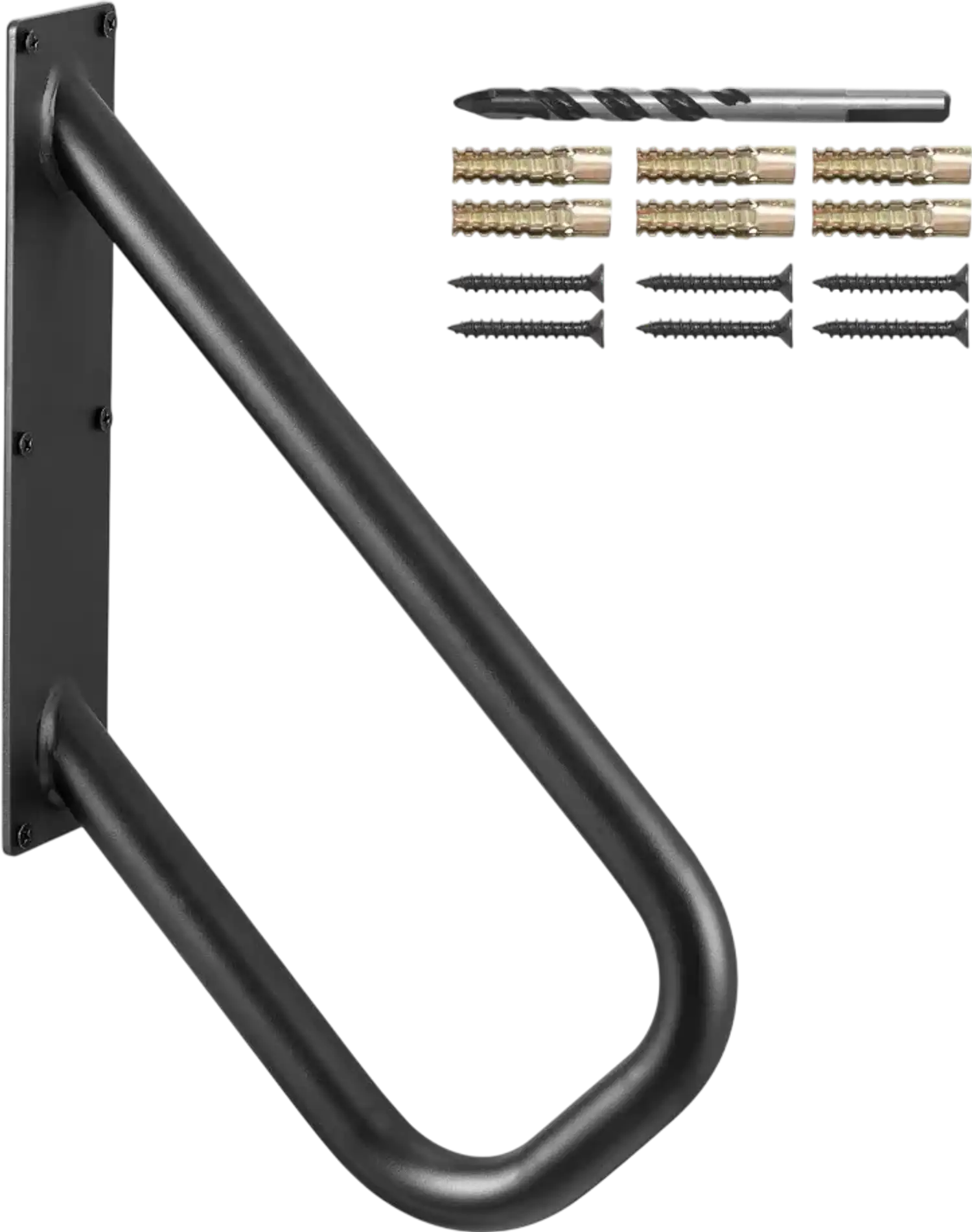 Vevor Handrail Outdoor Steps Wall Mount Safety Railing 18.9