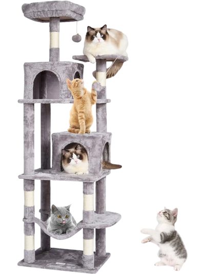VEVOR Cat Tree for Indoor Cats, 63
