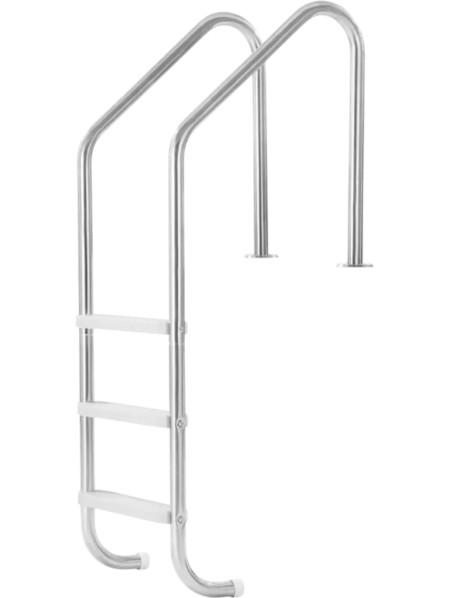 Vevor Pool Ladder 3-Step Stainless Steel Double Handrail for 48-54