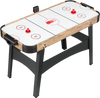 VEVOR 54" Air Hockey Table with Electronic Scorer & High-powered Blower, for Family Game Room, Basements and Home Air Powered Hockey Arcade Game Table Set with Pushers & Pucks, Stable Leg