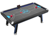 VEVOR 89" Air Hockey Table with LED Lights & Electronic Scorer, for Family Game Room, Basements, Home, Air Powered Hockey Arcade Game Table Set with High-powered Blower, Stable H-shaped Leg