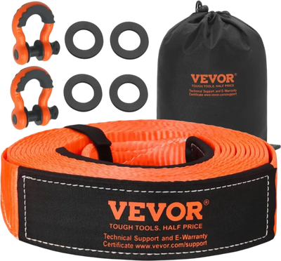 Vevor Tow Strap Heavy Duty Recovery Kit 3