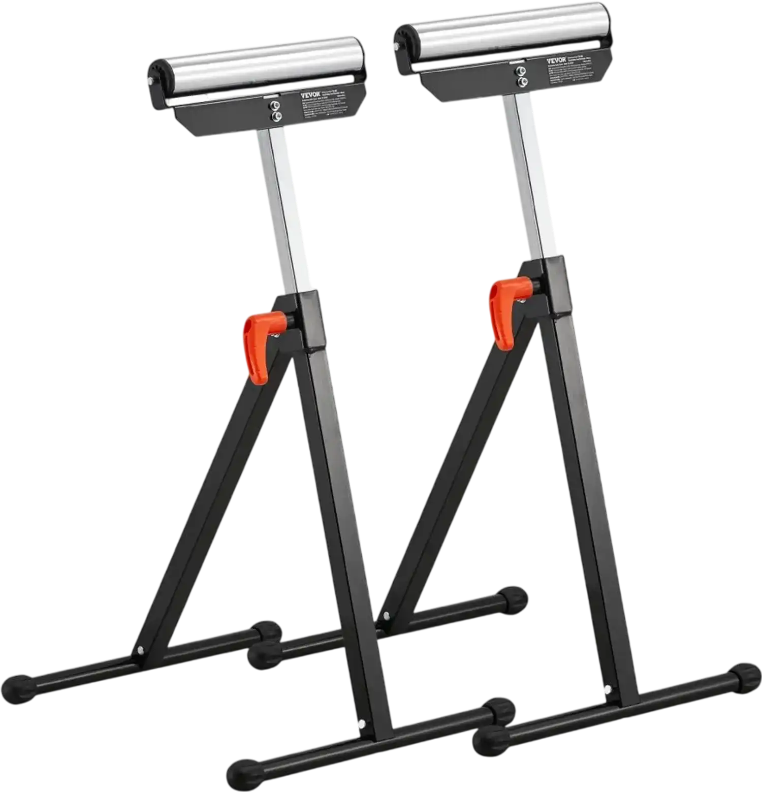 Vevor Roller Stand 2-Pack Folding Table Saw Outfeed Support New