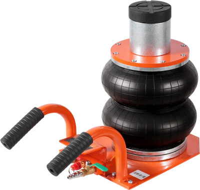 VEVOR Air Jack, 3 Ton/6600 lbs, 3-8S Pneumatic Lifting Jack with Heightened Column & 6 Steel Tubes, Compact, Easy-to-Lift & Space-Saving Jack with Thick Rubber Pad, Fits for Sedan, SUV, Pickup Truck