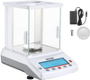 VEVOR Analytical Balance, 120 g x 0.001 g High Precision Accuracy Lab Scale, g/oz/ct/mg 4 Units Electronic Digital Analytical Balance with Glass Draft Shield, for Laboratory Jewelry Pharmacy