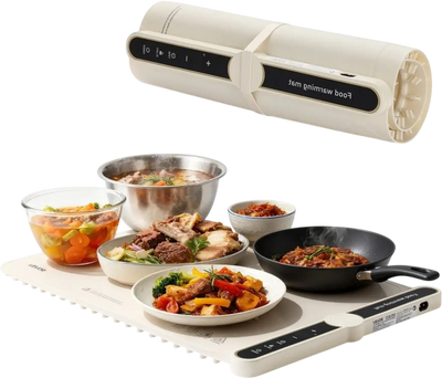 Vevor Warming Tray Rollable Silicone Food Warmer New