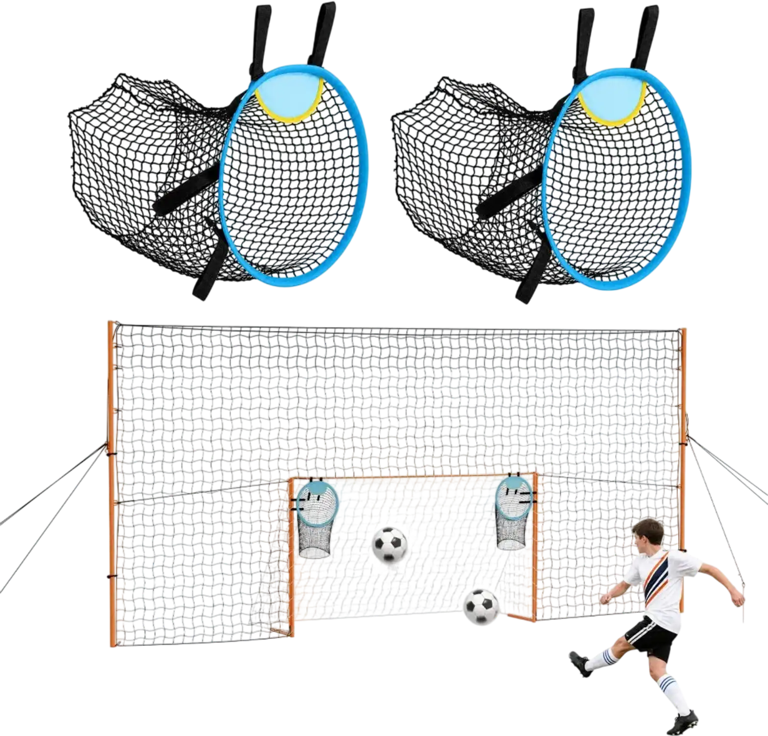 Vevor Soccer Goal 9' x 5' Backyard Practice Training Goal New