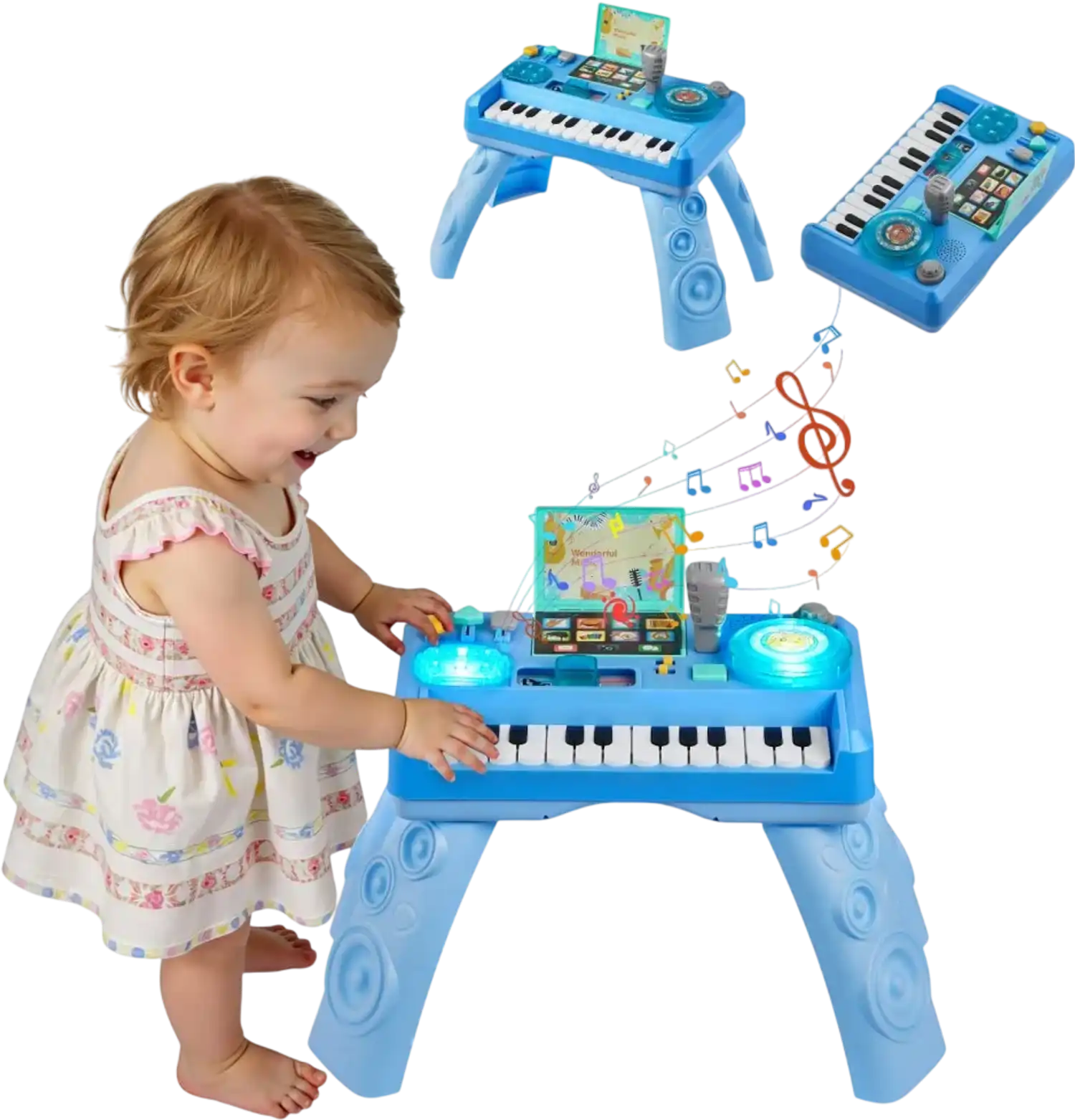Vevor Learning Table Baby DJ Playset Musical Activity Table New