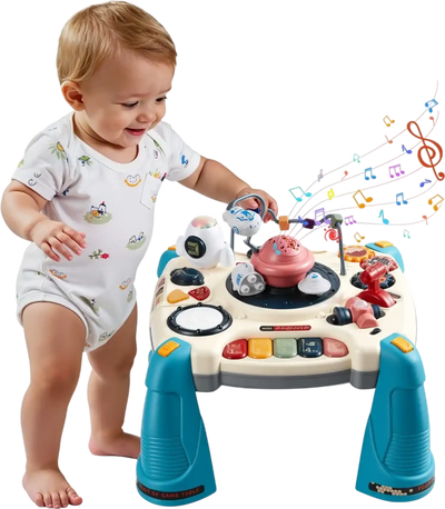 Vevor Learning Table Spacecraft Musical Activity Desk with Star Projector New