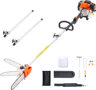 Vevor Pole Saw 43CC 2-Stroke Gas Powered with 10