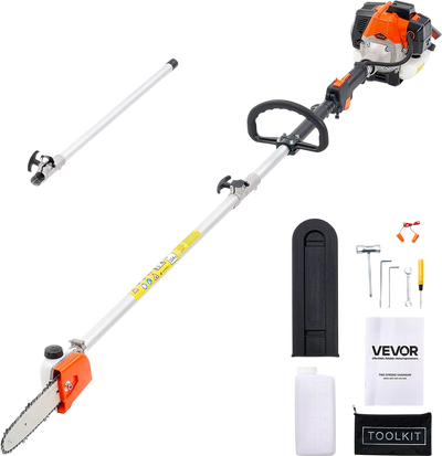 Vevor Pole Saw 25CC 2-Stroke Gas Powered 8