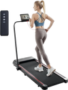 VEVOR Walking Pad, Under Desk Treadmill for Home Office, Working Walking Running Machine, 265 Lbs Capacity Folding Treadmill, 2.5HP 2 in 1 Portable Pad with Handle Bar, Remote Control and LED Display