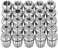 VEVOR 25 pcs ER32 Collet Set, 1/16''-13/16'', ER32 Spring Collet Chuck Set, 0.0006