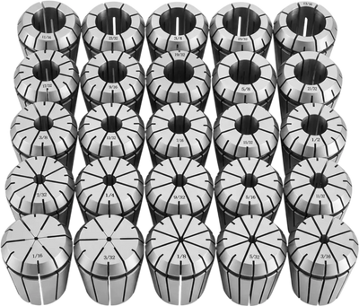 Vevor Collet Set ER32 25-Piece 1/16
