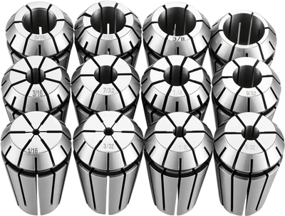 Vevor Collet Set ER16 Spring Collet Chuck Set 1/16