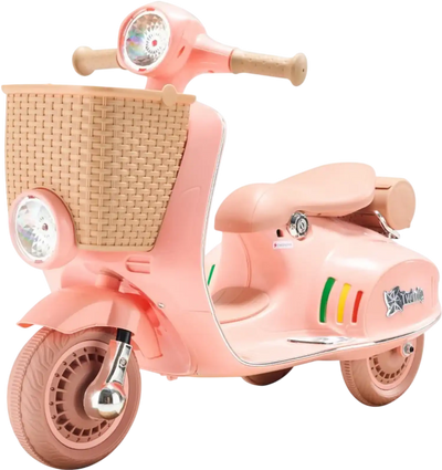 Vevor Ride On Motorcycle 12V Battery Powered Electric Trike for Kids 3-4 New