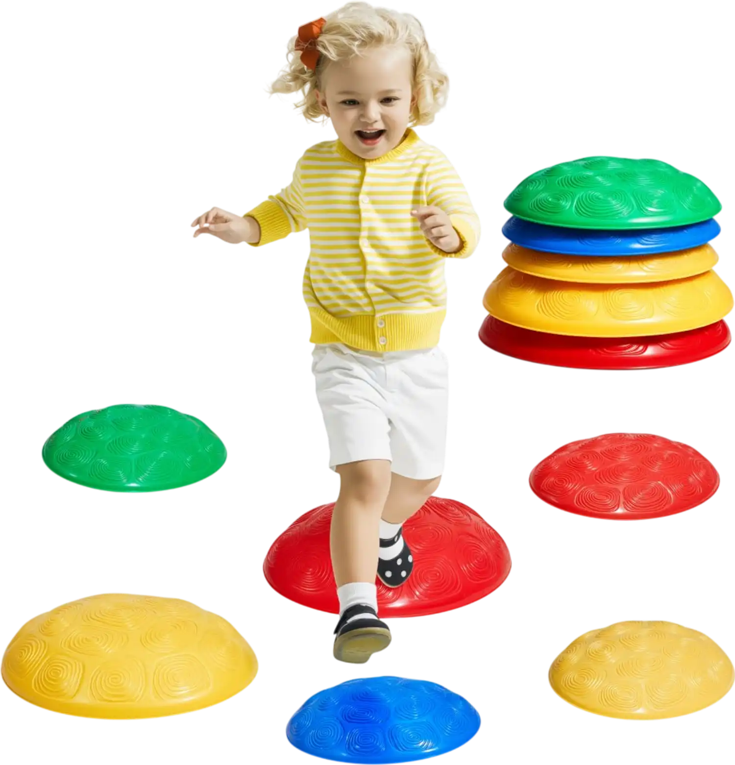 Vevor Balance Stepping Stones Turtle Sensory Obstacle Course 6-Pc New