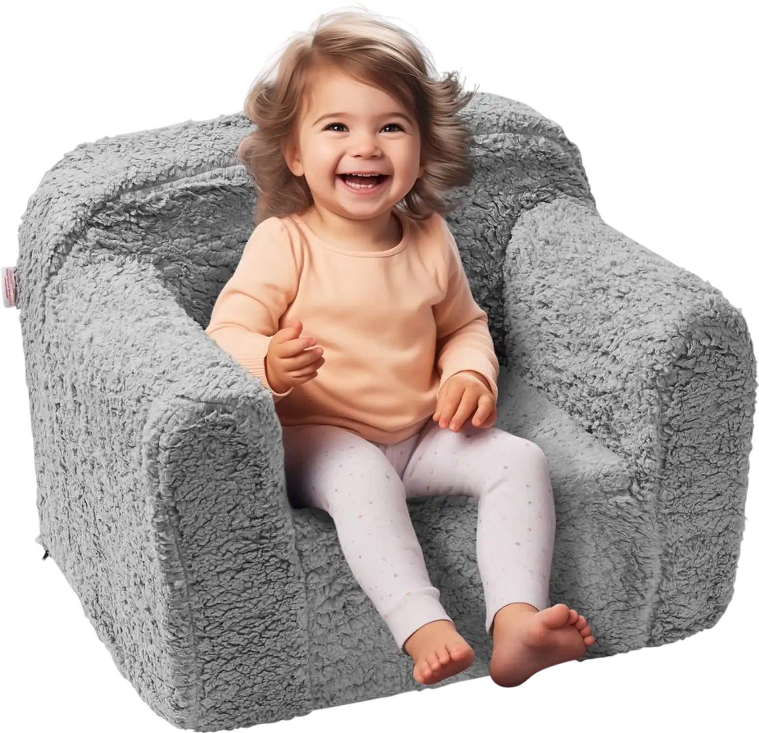 Vevor Kids Armchair Sherpa Toddler Reading Sofa New