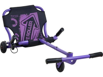 Vevor Ride-On Scooter Zig-Zag Motion Kids Toy Purple 150 lbs New