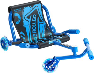 Vevor Ride-On Scooter Zig-Zag Drift Cart for Kids 4+ Blue New