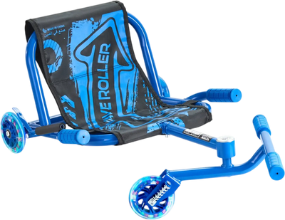 VEVOR Ride on Scooter, Load Capacity of 198 lbs, Swing Side-to-Side for Amazing Ride Powered by Zig-Zag Motion, Ride on Drifting Toy for Ages 10+, Rides on Any Hard Surface for Indoor & Outdoor, Blue