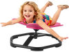 VEVOR Kids Swivel Chair, 220 lbs Capacity, Flower Shape Sensory Spinning Chair, Autistic Kids Sensory Toy Seat with Non-Slip Metal Base, Toddler Sit & Spin Seat for Coordination Balance Focus, Rose