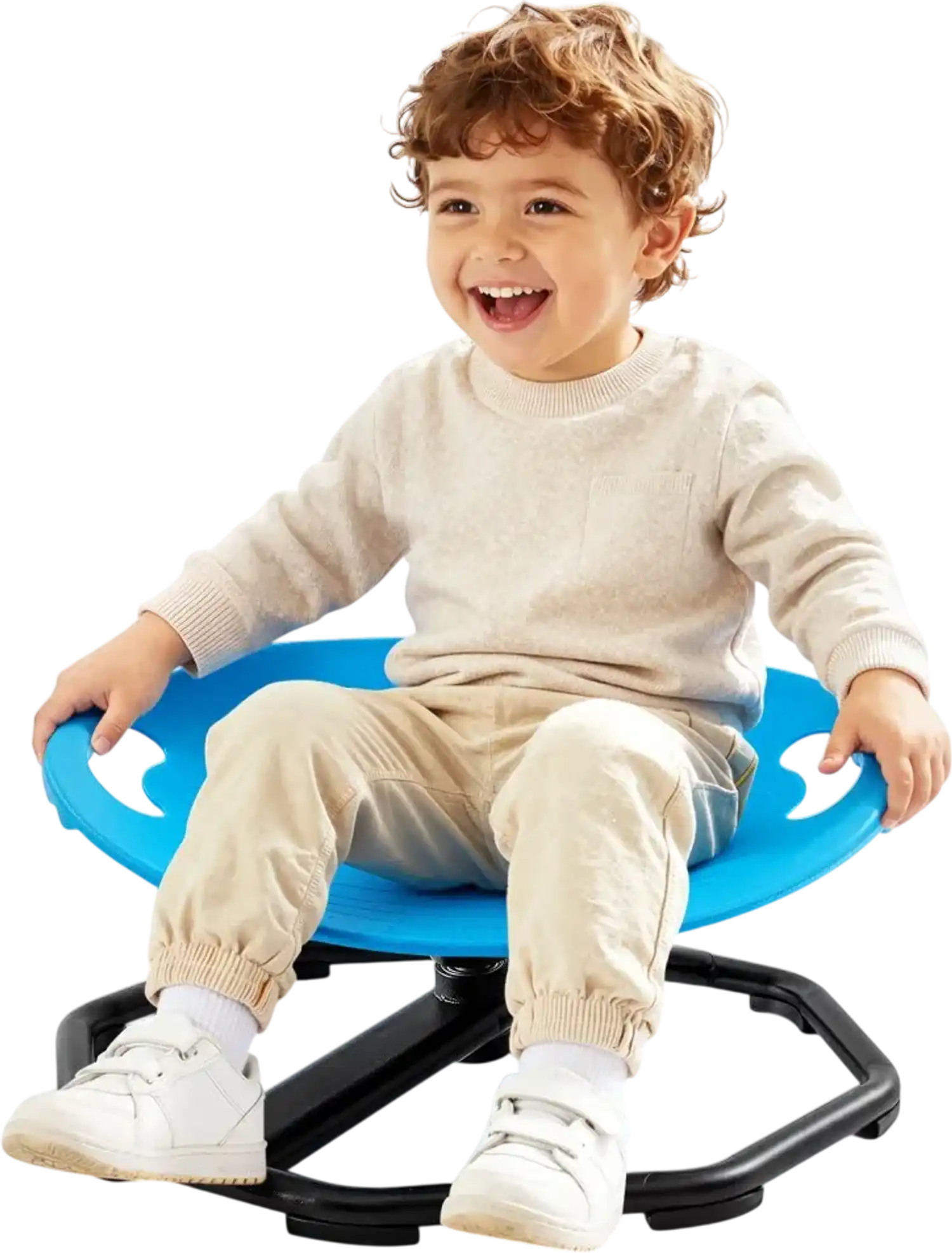 Vevor Spinning Chair Autism Sensory Toy for Kids Ages 2-6 Blue New