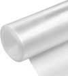 VEVOR Drawer and Shelf Liner for Kitchen Cabinet, Non-Adhesive Non-Slip Thick Refrigerator Liners, Waterproof Shelf Paper, Cupboard Bathroom Drawer Mats, EVA Fridge Lining for Shelves, Clear, 23 FT