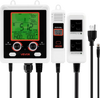 VEVOR Carbon Dioxide Monitoring Controller, Dual Outlets Carbon Dioxide Controller, CO2 Meter Monitor Day and Night Detection Feature, NDIR CO2 Sensor for Green House, Laboratories, Classrooms, Home