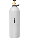 VEVOR CO2 Tank, 20 lbs New Aluminum Alloy Cylinder, CO2 Air Tank with Spray Coating, CGA320 Valve, Handle & Adjustable Pressure, DOT & TC Approved Cylinder for Draft Beer Dispensing and Soda Maker