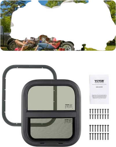 Vevor RV Window Vertical Sliding Tinted 14