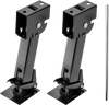 VEVOR Telescoping Stabilizer Jack, 2PCS Telescoping Folding Trailer Jack, Trailer Swing Down Stabilizer Jack for RV Trailer, Supports 1000lbs Capacity Each, Adjustable from 11.7 inch to 18.2 inch