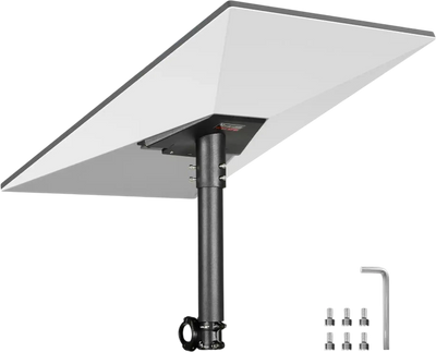 Vevor Satellite Dish Mount Starlink Gen 3 RV Ladder 360° Adjustable Extra Short Black New