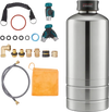 VEVOR RV Water Softener, 16,000 Grain, Portable Water Softener with NPT 3/4" Fittings, Food-Grade Resin, Stainless Steel, Quick Connect, for RVs, Trailers, Boats, Mobile Car Washing, Pressure Washing