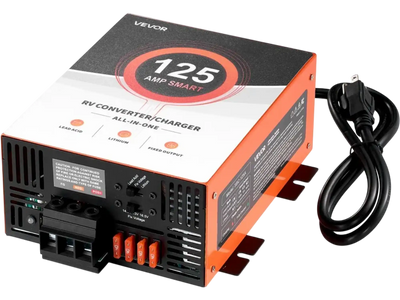 Vevor RV Power Converter 125A 110V AC to 12V DC Battery Charger New