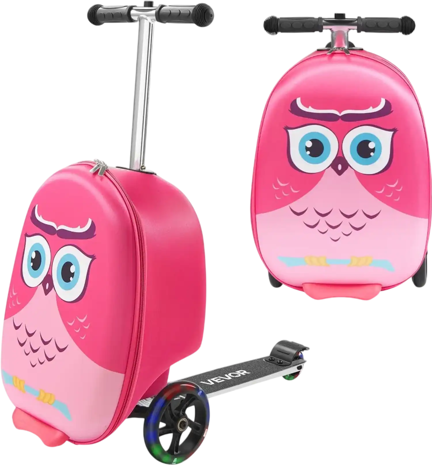 Vevor Scooter Luggage Kids Ride-On Suitcase 20