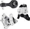 VEVOR Engine Motor Mount and Transmission Mount Kit Replacement, Set of 3, Compatible with 2012–2013 Honda Civic 1.8L Coupe, Replace OE# A65048, A65021, A65087, Secure Support