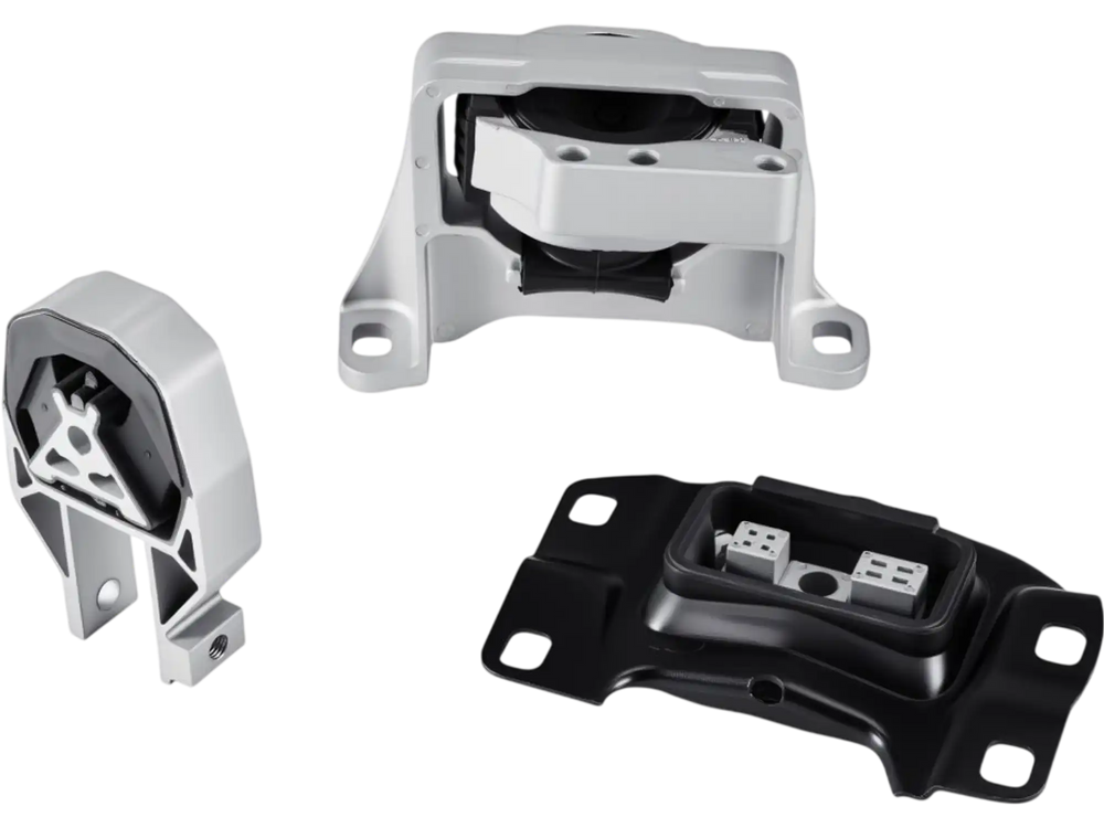 VEVOR Engine and Transmission Motor Mount Kit Replacement, Set of 3, Compatible with 2013–2019 Ford Escape 2.0L L4, Replace OE# A5612, A5631, A5520, Secure Support