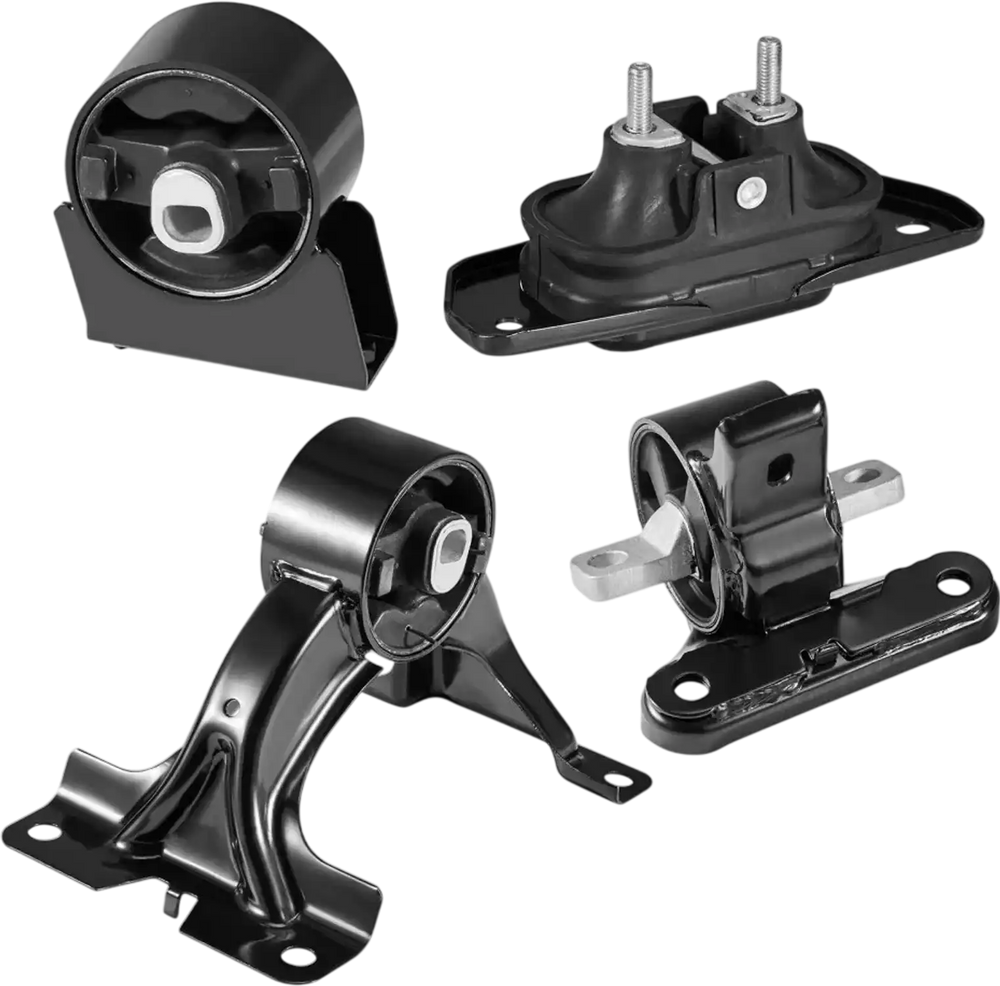 VEVOR Engine Motor Mount and Transmission Mount Kit Replacement, Set of 4, Compatible with 2011–2019 Dodge Journey 3.6L FWD, Replace OE# A5551, A5443, A5632, A5543, Secure Support