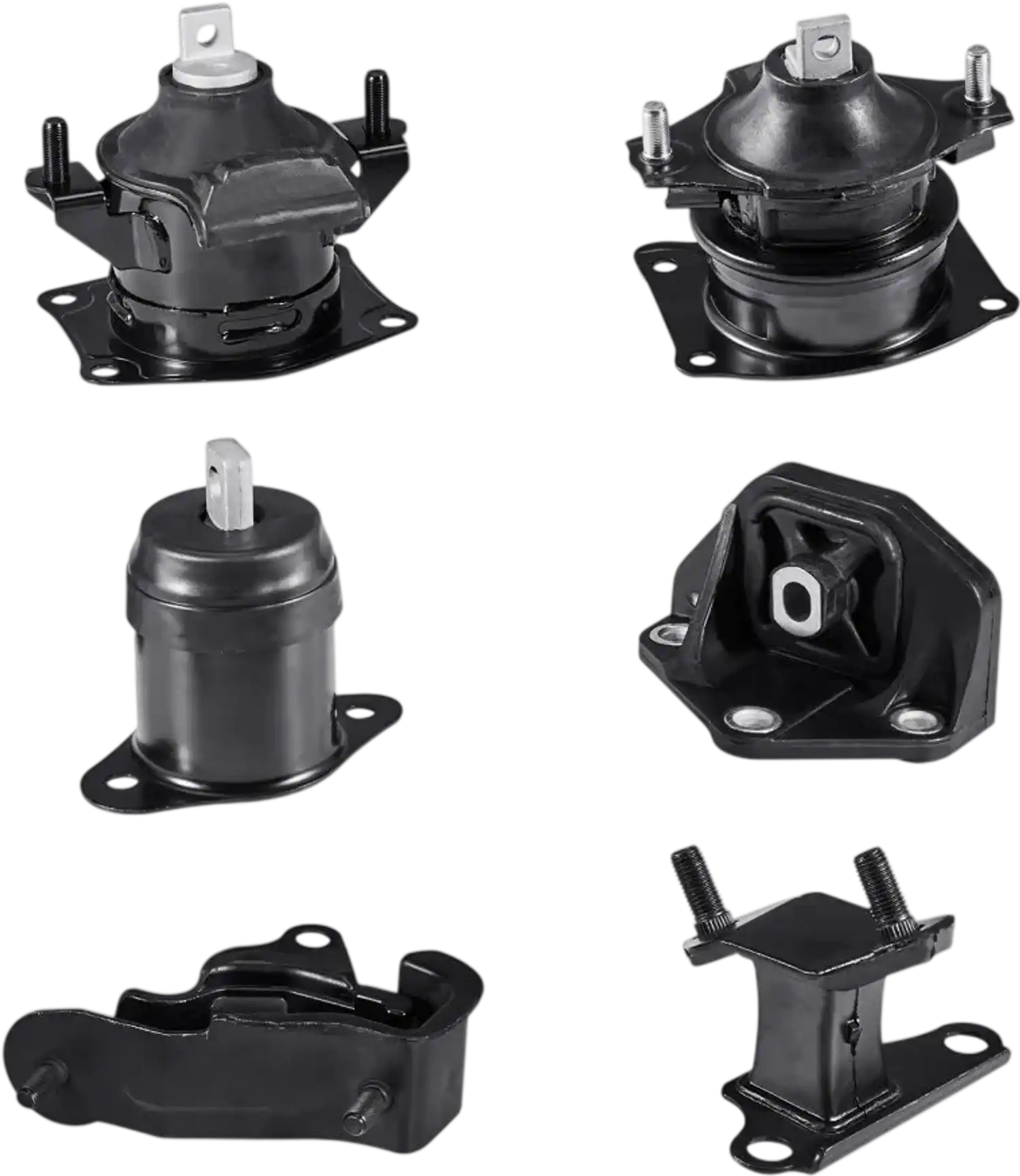 Vevor Engine Motor Mount and Transmission Mount Kit 6-Piece for 2003-2007 Honda Accord 3.0L V6 New